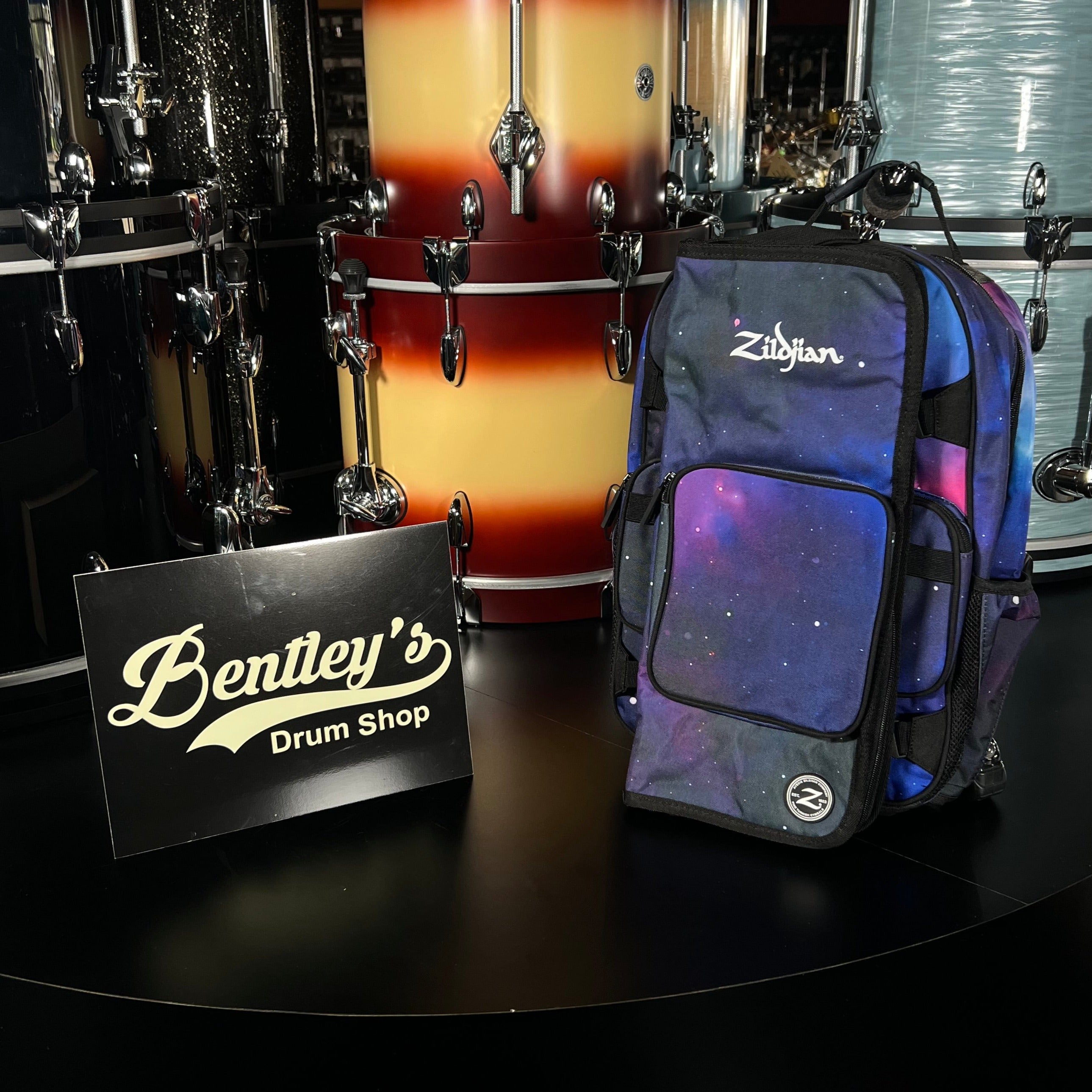 Sac à dos pour étudiant Zildjian en galaxie violette